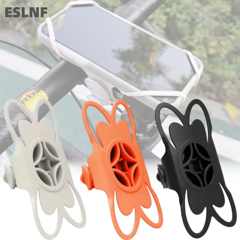 Mobile Hanger Arm - ที่ยึดโทรศัพท์มือถือซิลิโคนสำหรับจักรยาน ที่วางโทรศัพท์มือถือแบบหนีบแฮนด์จักรยาน/มอเตอร์ไซค์ ใช้ได้กับโทรศัพท์ทุกรุ่น