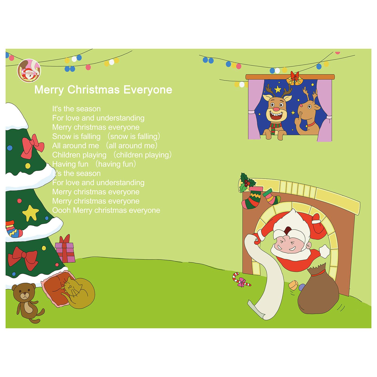 Baby Nursery Rhymes Songs - หนังสือเสียงแบบอินเทอร์แอคทีฟสำหรับเด็ก ชุดเพลงวันหยุด 10 เพลง กลอนเด็กคริสต์มาส ของเล่นเสริมพัฒนาการสำหรับเด็กเล็ก