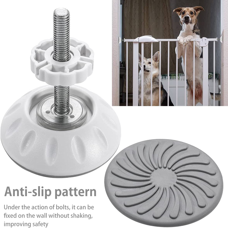 Baby Gate Extra Wide - แผ่นกันกระแทกสำหรับประตูรั้วเด็ก ป้องกันการชนผนัง สำหรับประตูรั้วแบบติดตั้งด้วยแรงดัน เพื่อความปลอดภัยของเด็กและสัตว์เลี้ยง
