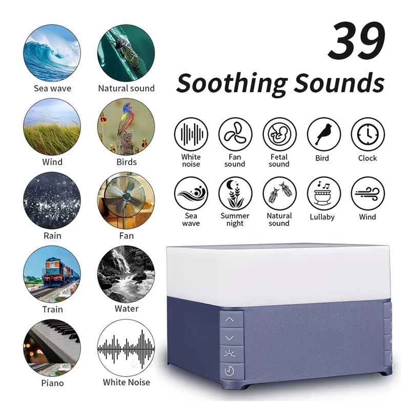 เครื่องเสียงไวท์นอยซ์ FBIL สำห - Baby Sound Machine White บทวิจารณ์และราคา