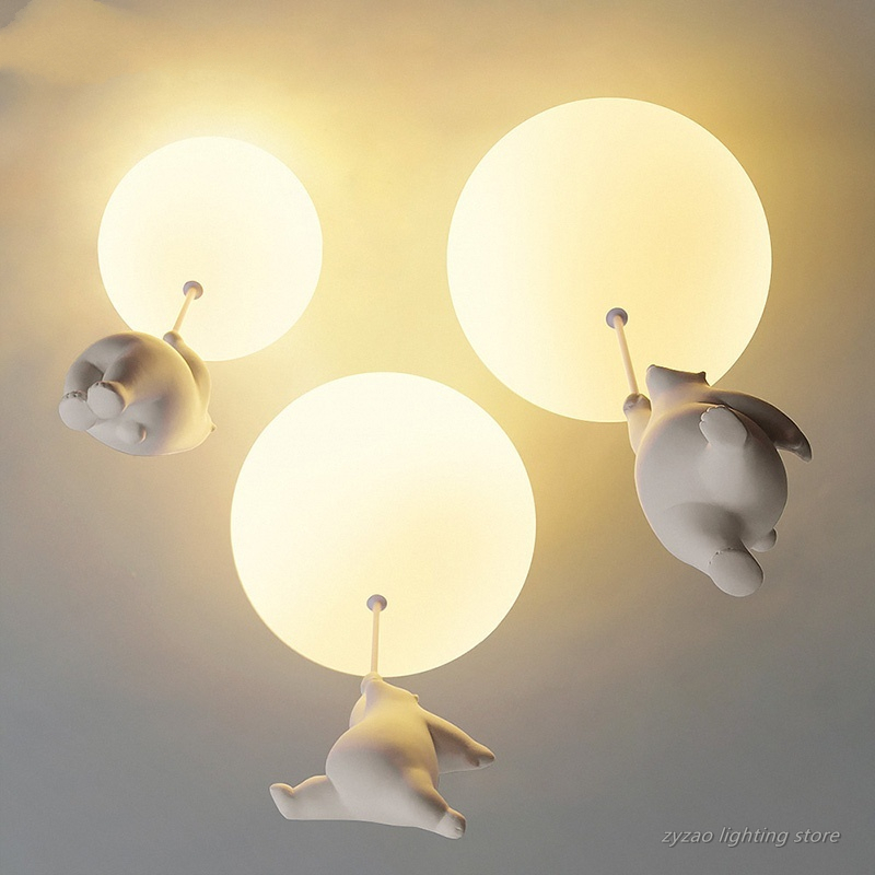 เด็กห้องการ์ตูนน่ารักโคมไฟเพดา - Baby Nursery Ceiling Light บทวิจารณ์และราคา