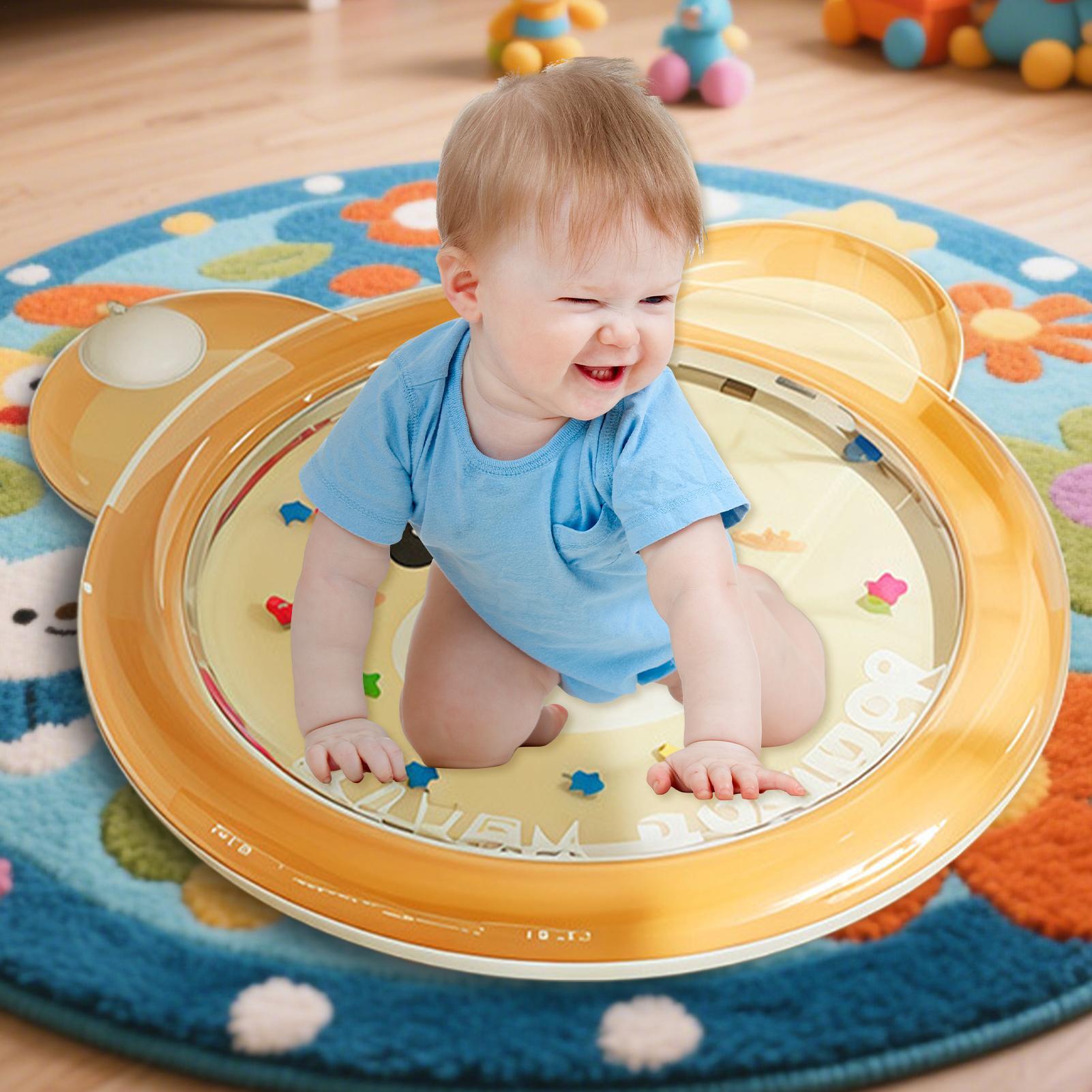 แผ่นรองน้ำเป่าลมสำหรับเด็กเล็ก - Baby Nursery Water บทวิจารณ์และราคา