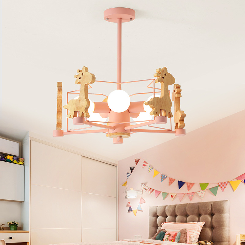 เด็กโคมไฟเพดาน LED ไม้หมุน Faw - Baby Nursery Ceiling Light บทวิจารณ์และราคา