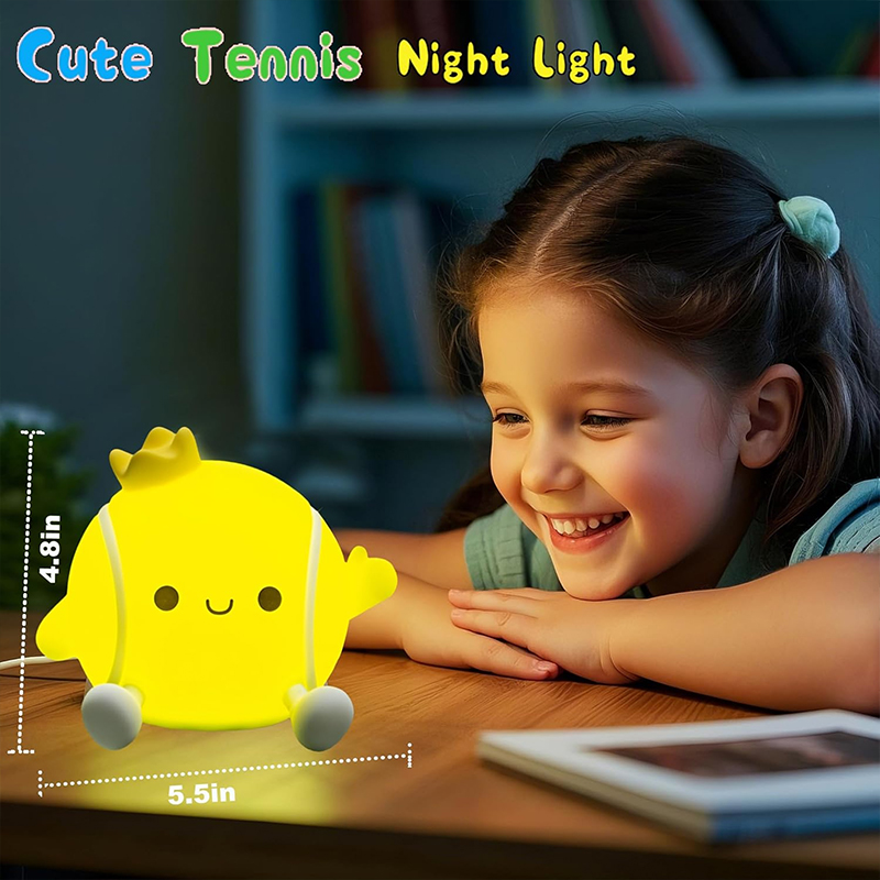 โคมไฟกลางคืนรูปเทนนิสน่ารัก ซิ - Baby Nursery Table Lamp บทวิจารณ์และราคา