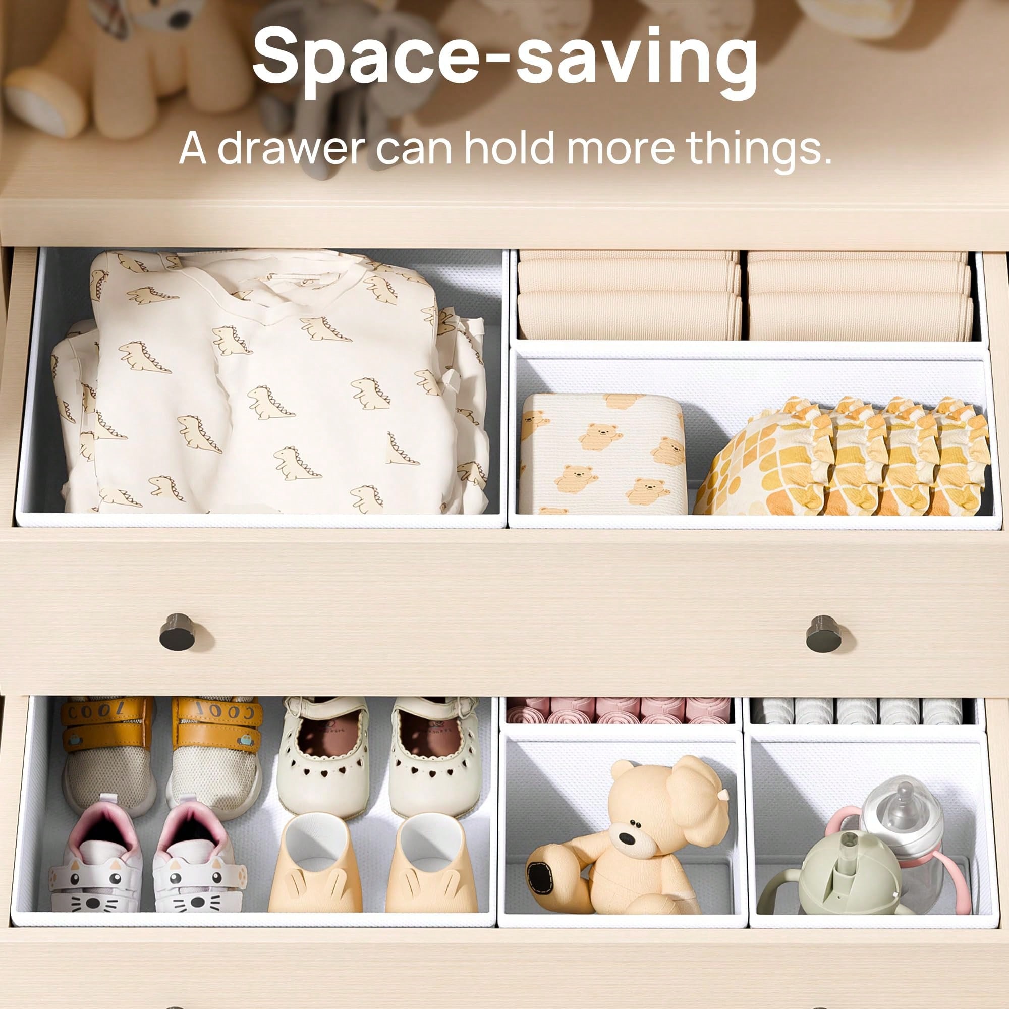 ชุดกล่องจัดระเบียบลิ้นชักตู้เส - Baby Nursery Dresser Changing Table บทวิจารณ์และราคา