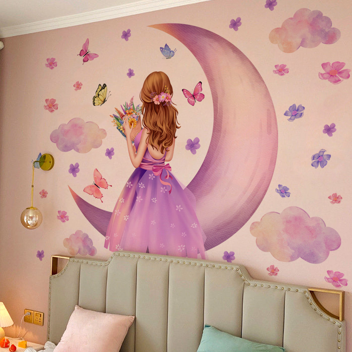 สาวขนาดใหญ่กระเบื้องไวนิลเด็กส - Baby Nursery Ideas Girl บทวิจารณ์และราคา