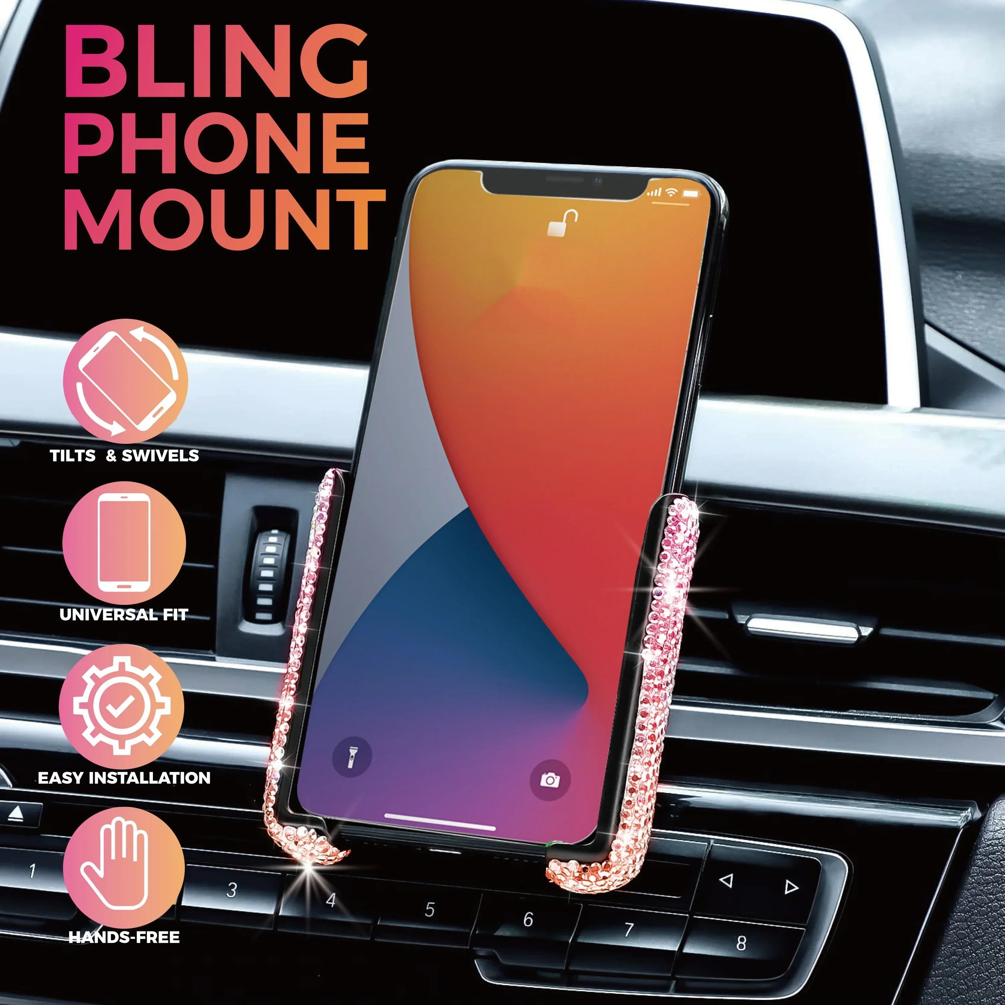 ที่วางโทรศัพท์ในรถยนต์แบบใหม่  - Mobile Hanger Arm บทวิจารณ์และราคา
