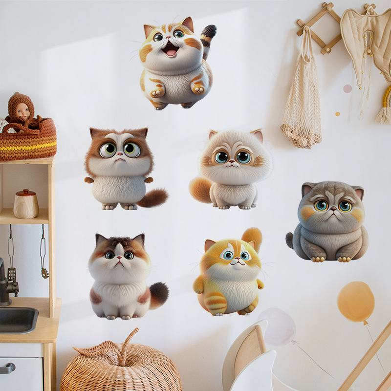 แมวน่ารักไวนิลเด็กสติ๊กเกอร์ติ - Baby Nursery Ideas Girl บทวิจารณ์และราคา