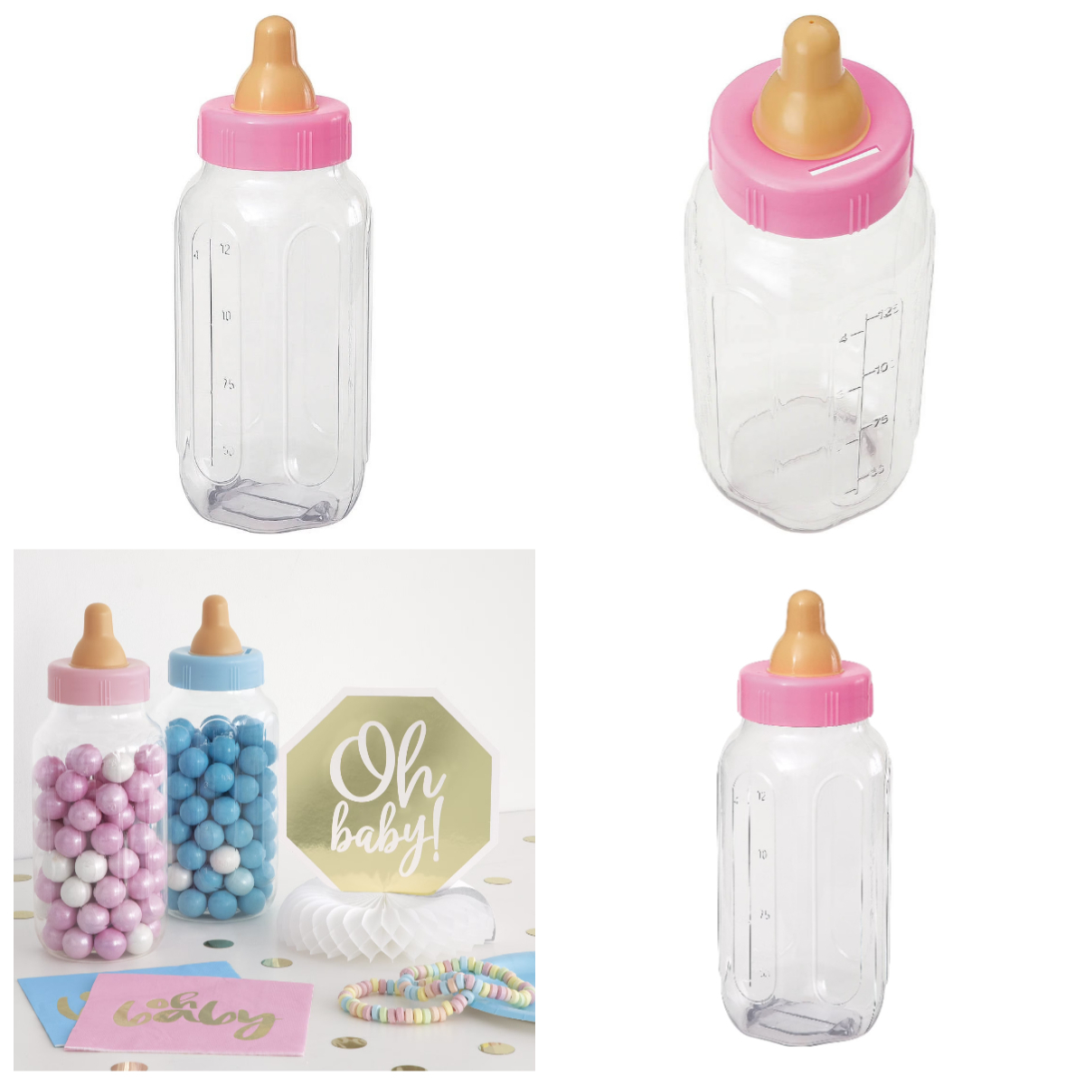 กระปุกออมสินพลาสติกสีชมพูขนาด  - Baby Nursery Games บทวิจารณ์และราคา