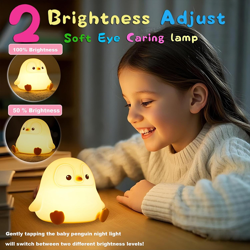 โคมไฟกลางคืนรูปเพนกวินน่ารัก ซ - Baby Nursery Table Lamp บทวิจารณ์และราคา