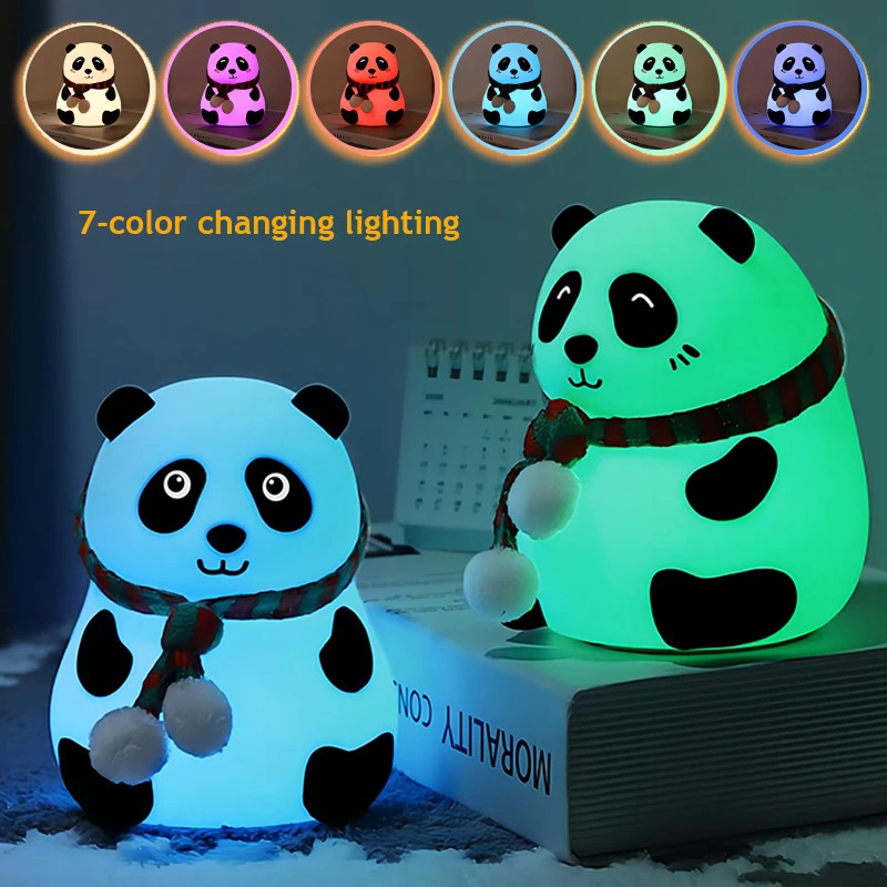 โคมไฟกลางคืนรูปแพนด้าน่ารัก ซิ - Baby Nursery Table Lamp บทวิจารณ์และราคา