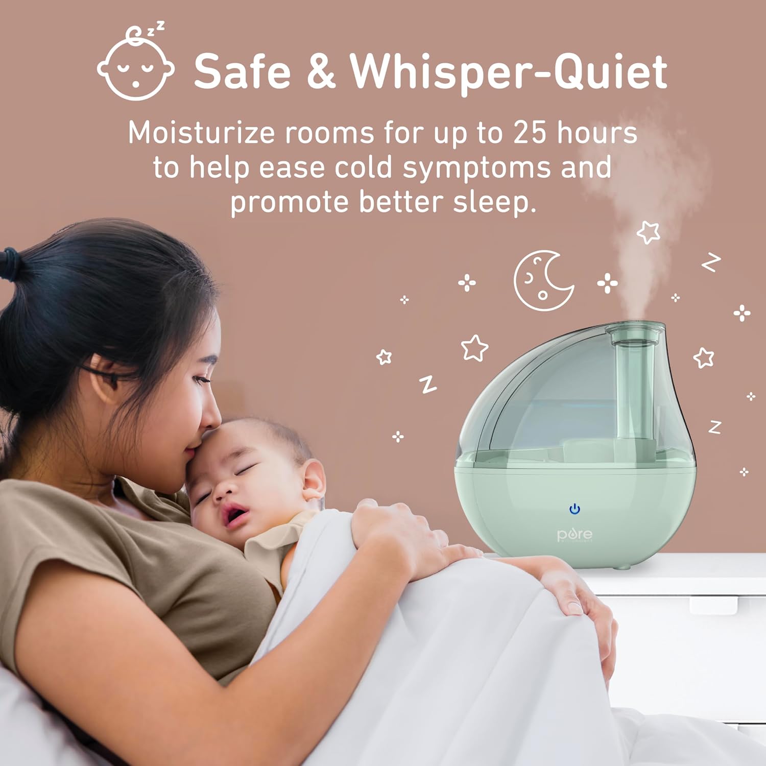 เครื่องทำความชื้นแบบ 2-in-1 พร - Baby Nursery Images Free บทวิจารณ์และราคา