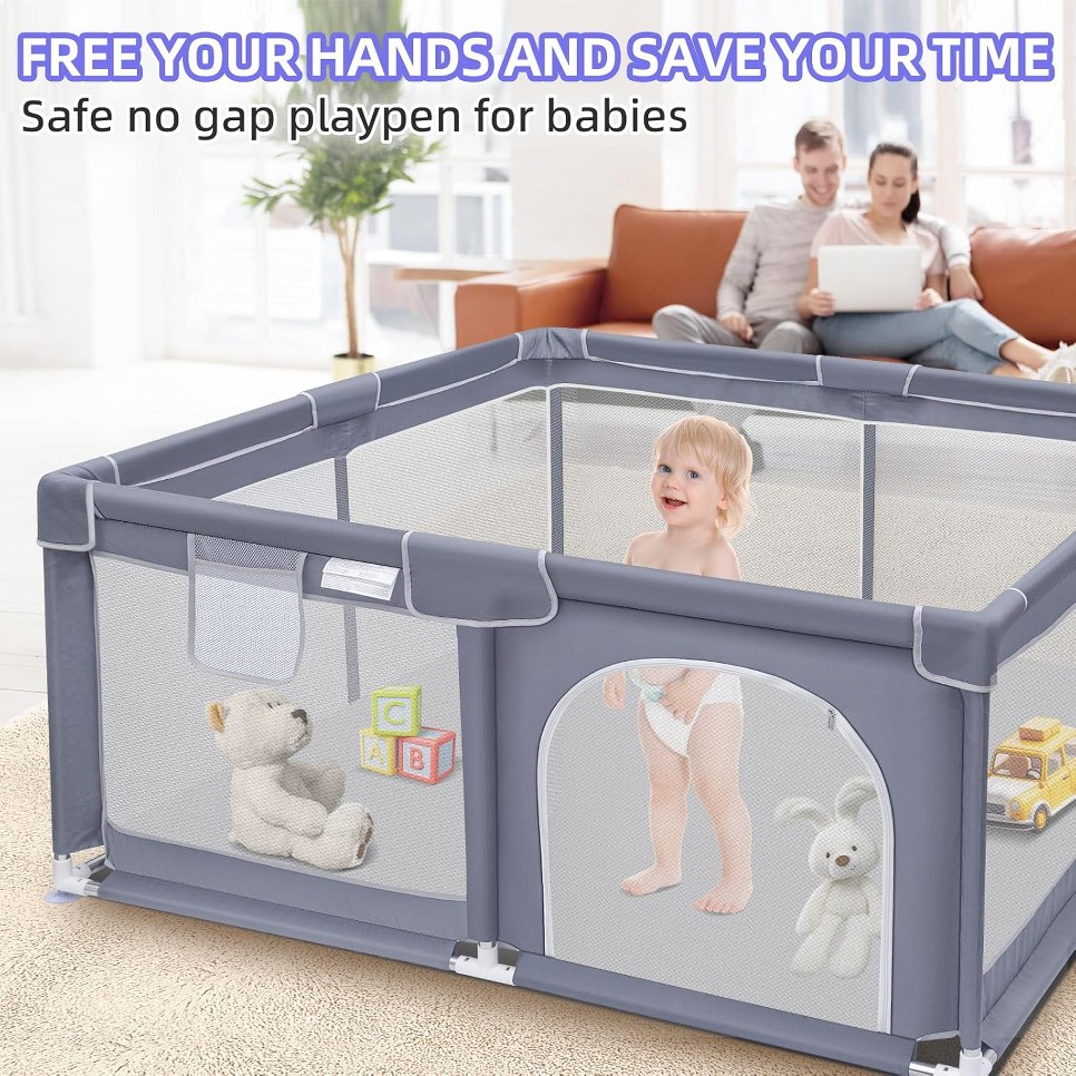 คอกกั้นเด็ก, คอกเด็กขนาดใหญ่พิ - Baby Gate Extra Wide บทวิจารณ์และราคา