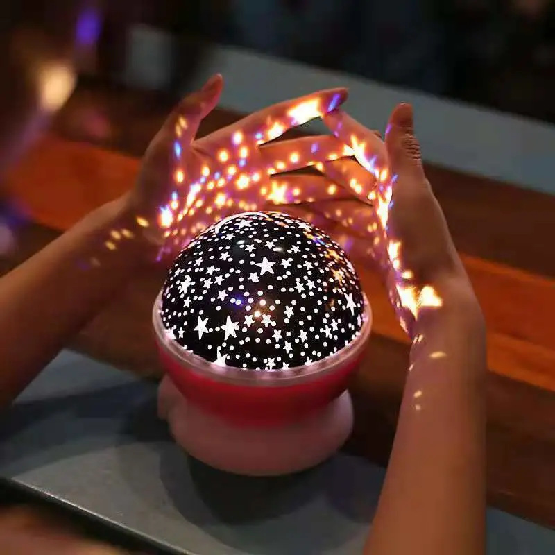 โคมไฟกลางคืนโปรเจคเตอร์ Starry - Baby Nursery Table Lamp บทวิจารณ์และราคา