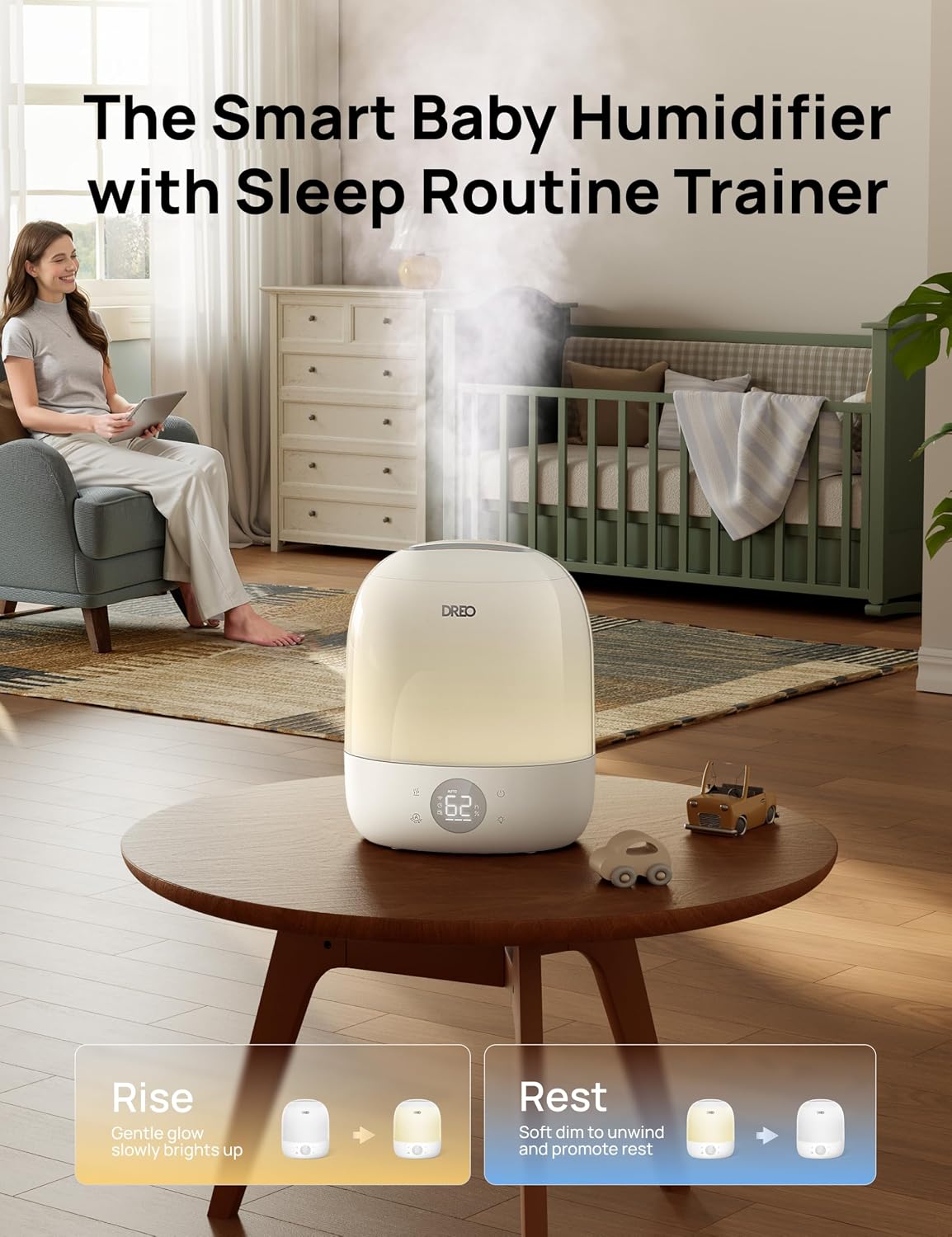 เครื่องเพิ่มความชื้นแบบละอองเย - Baby Nursery Images Free บทวิจารณ์และราคา