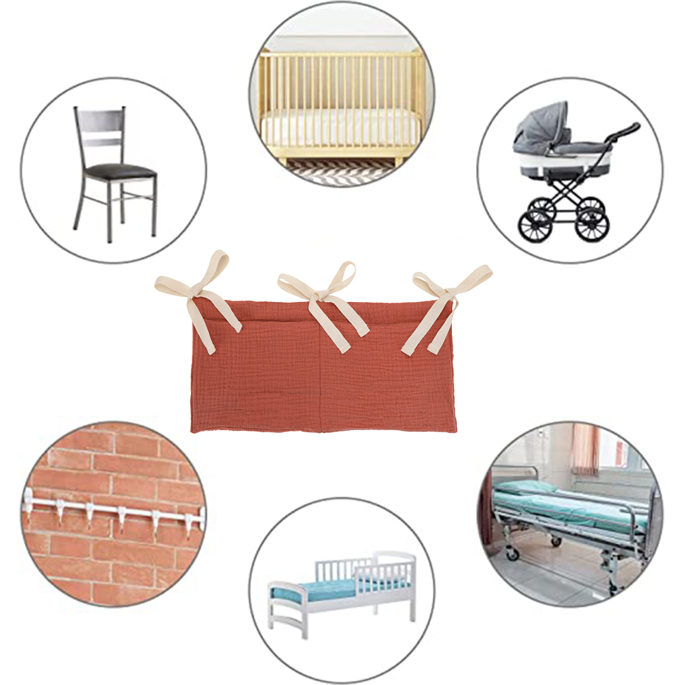 Baby Crib Organizer Cot Caddy  - Baby Nursery Games บทวิจารณ์และราคา
