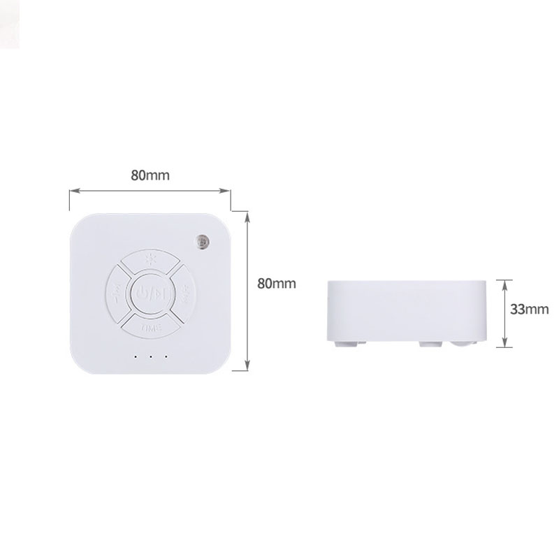 เครื่องเสียงสีขาว USB ชาร์จตั้ - Baby Sound Machine White บทวิจารณ์และราคา