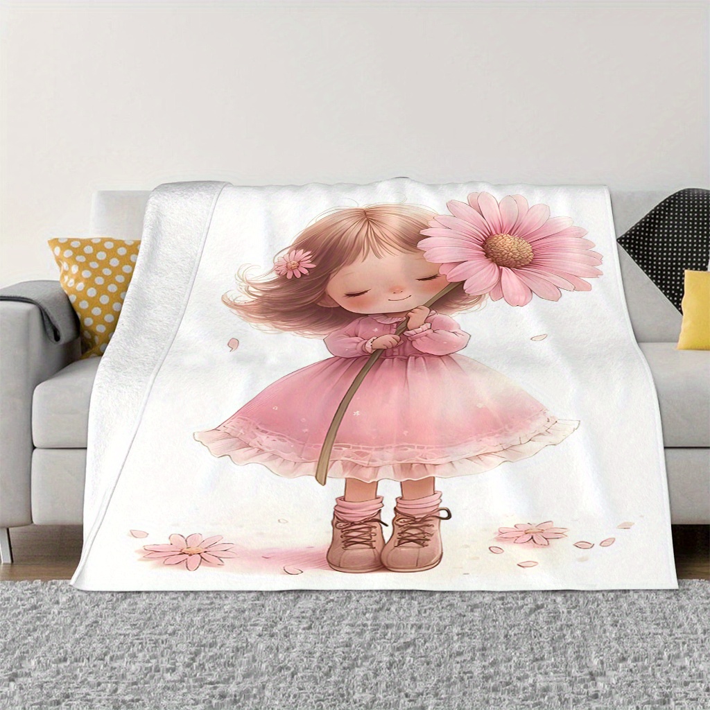 ผ้าห่มลายการ์ตูนดอกไม้แสนหวานส - Baby Nursery Ideas Girl บทวิจารณ์และราคา