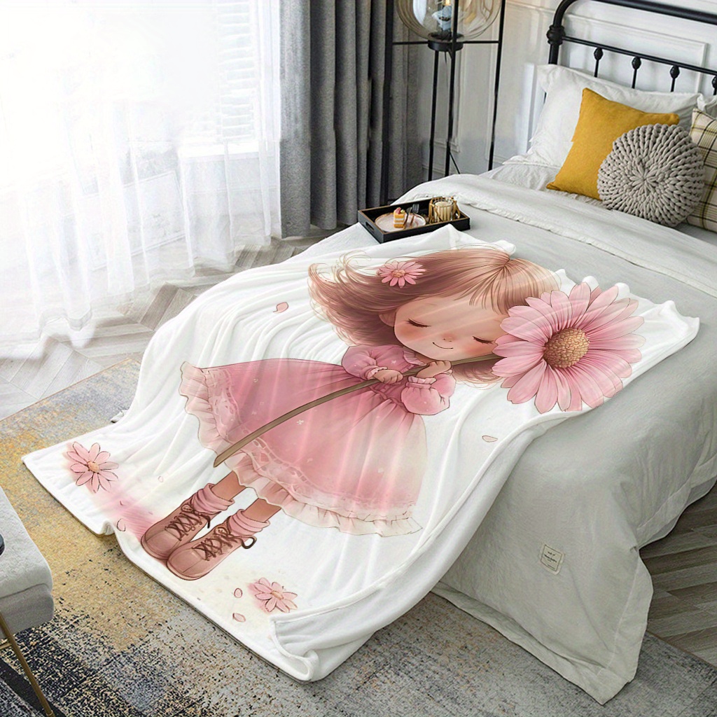 ผ้าห่มลายการ์ตูนดอกไม้แสนหวานส - Baby Nursery Ideas Girl บทวิจารณ์และราคา