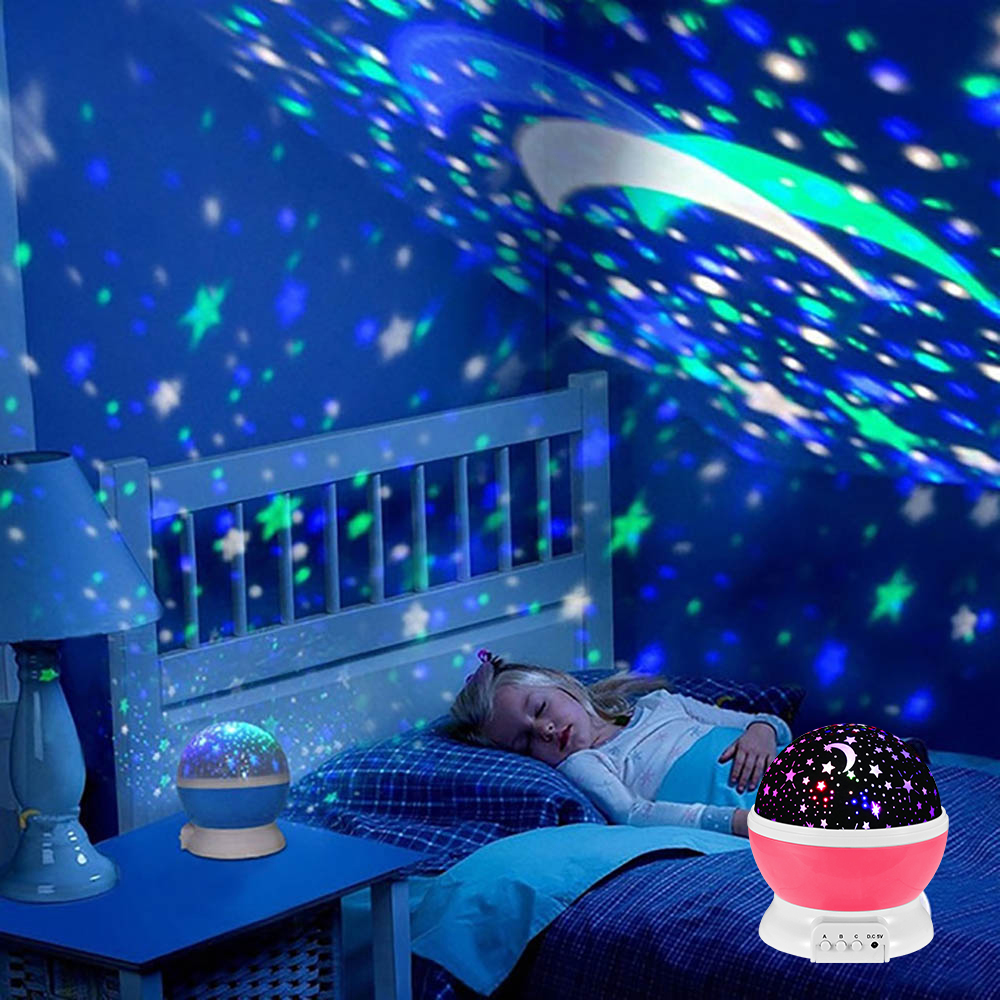 โปรเจคเตอร์โคมไฟกลางคืน ฉายแสง - Baby Nursery Table Lamp บทวิจารณ์และราคา