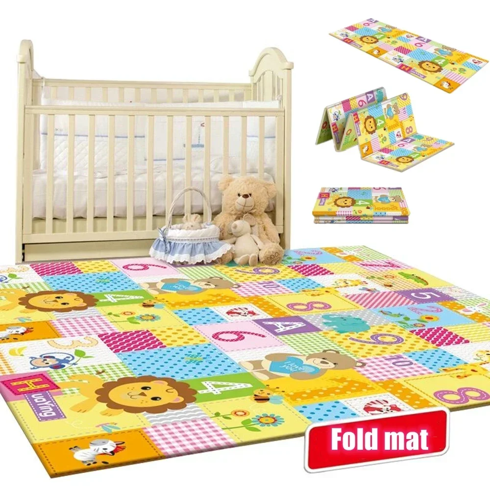 เด็กเล่นเสื่อพับได้ Xpe ปริศนา - Baby Nursery Games บทวิจารณ์และราคา