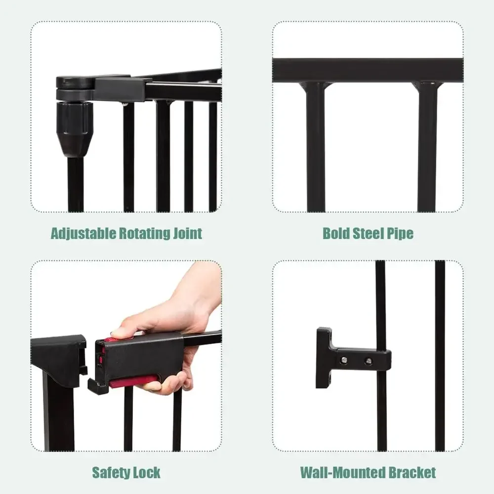 ประตูกั้นเด็กและสัตว์เลี้ยงแบบ - Baby Gate Extra Wide บทวิจารณ์และราคา
