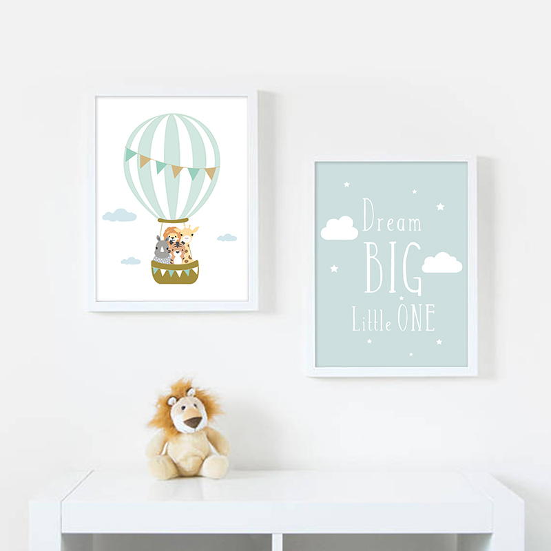 โปสเตอร์ตกแต่งห้องเด็ก ลายบอลล - Baby Nursery Mirror บทวิจารณ์และราคา