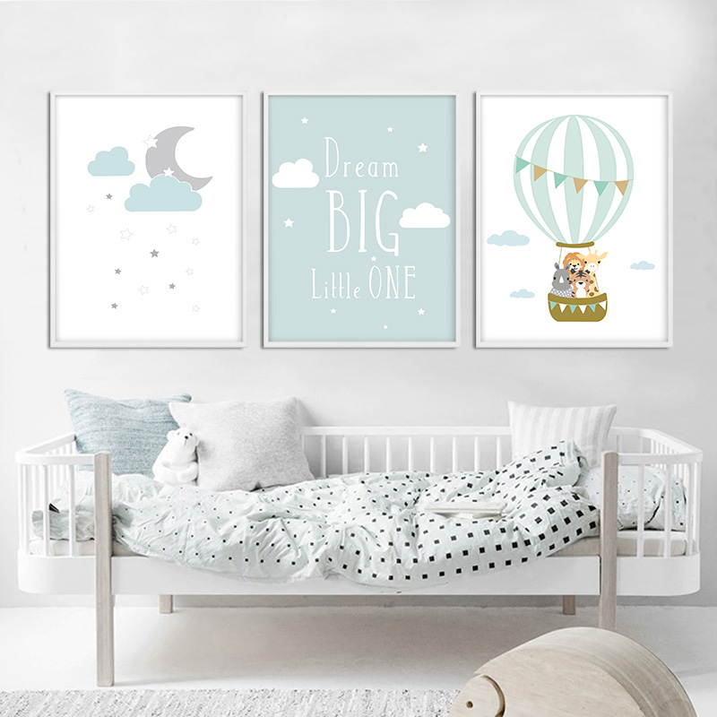 โปสเตอร์ตกแต่งห้องเด็ก ลายบอลล - Baby Nursery Mirror บทวิจารณ์และราคา
