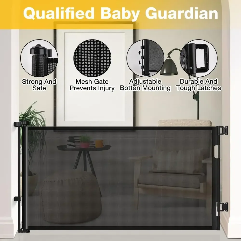 ประตูนิรภัยสำหรับเด็กแบบยืดหดไ - Baby Gate Extra Wide บทวิจารณ์และราคา