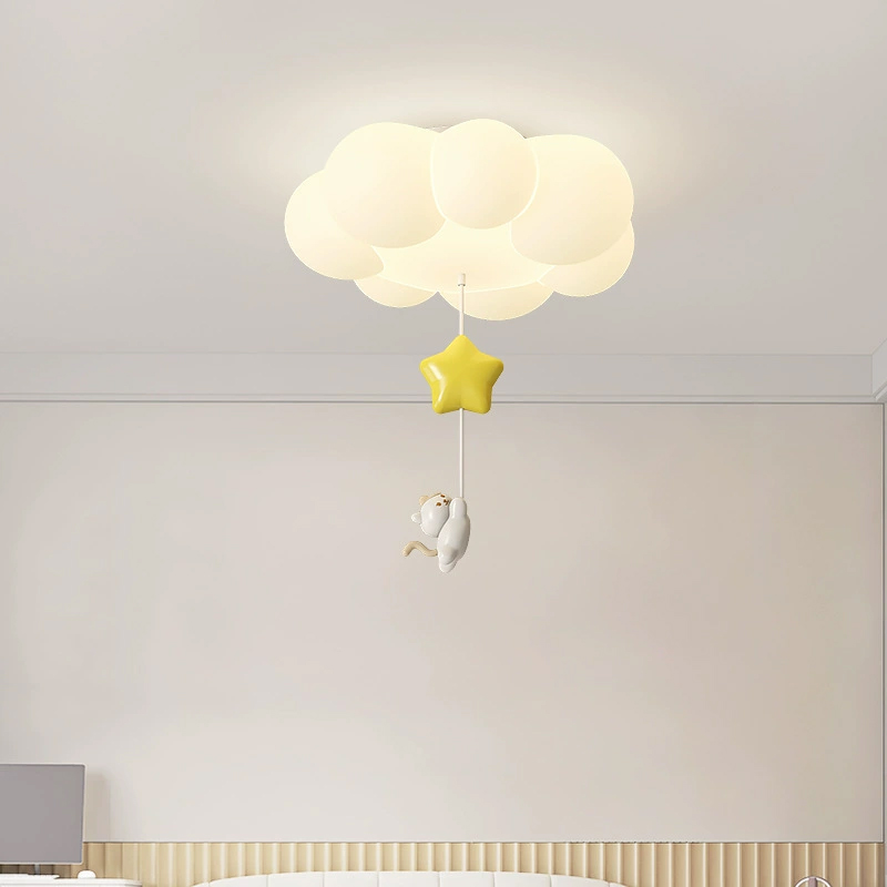 โคมไฟเพดานรูปทรงเมฆสำหรับห้องเ - Baby Nursery Ceiling Light บทวิจารณ์และราคา