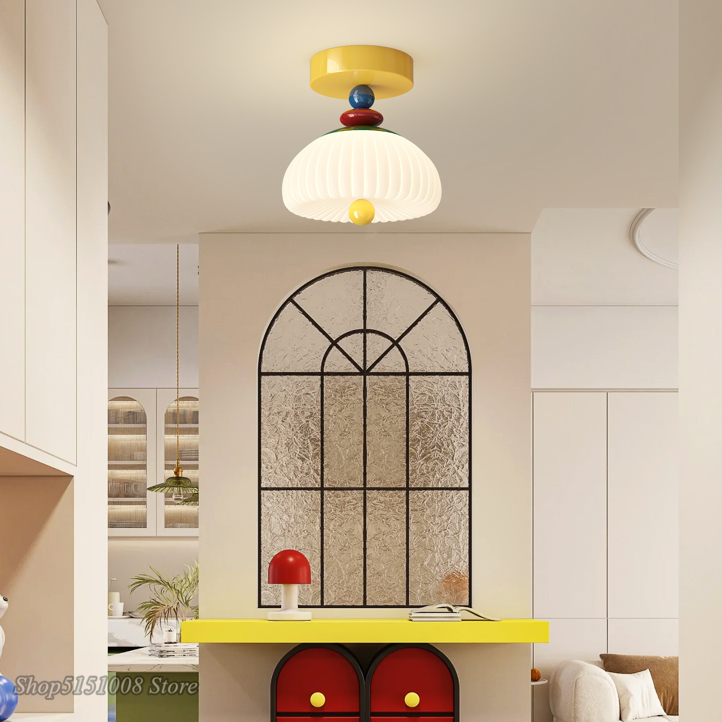 โคมไฟเพดาน LED สำหรับห้องเด็กห - Baby Nursery Yellow Walls บทวิจารณ์และราคา