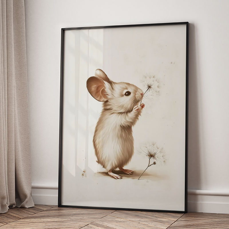 หมี กระต่าย สุนัขจิ้งจอก กวางก - Baby Nursery Animal Pictures บทวิจารณ์และราคา