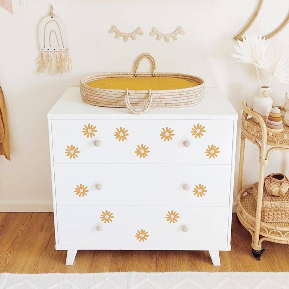สติ๊กเกอร์สำหรับห้องเด็กติดผนั - Baby Nursery Yellow Walls บทวิจารณ์และราคา