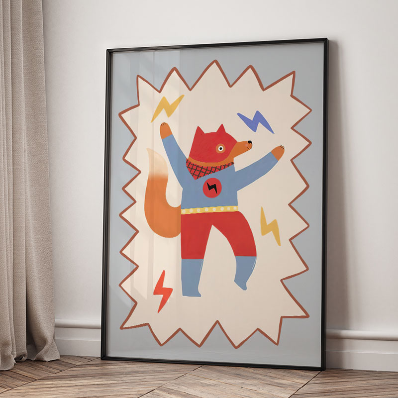 ภาพวาดการ์ตูนตลกๆ สุดเท่ห์ สำห - Baby Nursery Animal Pictures บทวิจารณ์และราคา